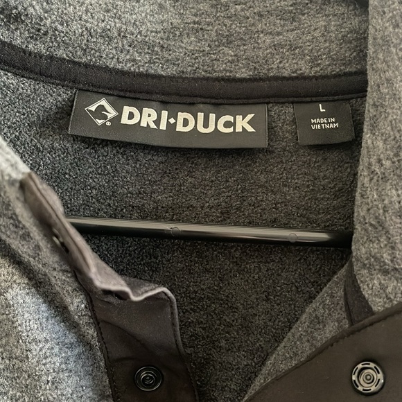 Men's Nine Line Apparel 4 Button Fleece Pullover Size Large | Like new! No flaws - Picture 4 of 8